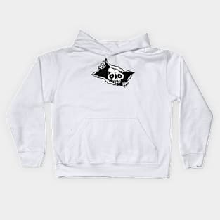 Skull Tearing up Kids Hoodie